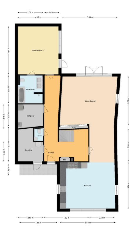Dokter Kochstraat 8 Floorplan Blur 0