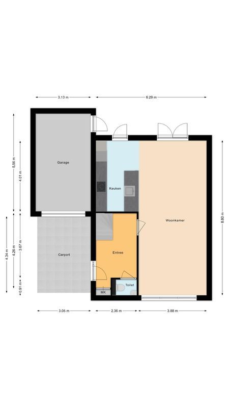 Ridderstraat 50 - A Floorplan Blur 0
