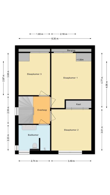Ridderstraat 50 - A Floorplan Blur 1
