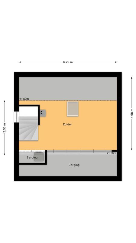 Ridderstraat 50 - A Floorplan Blur 2
