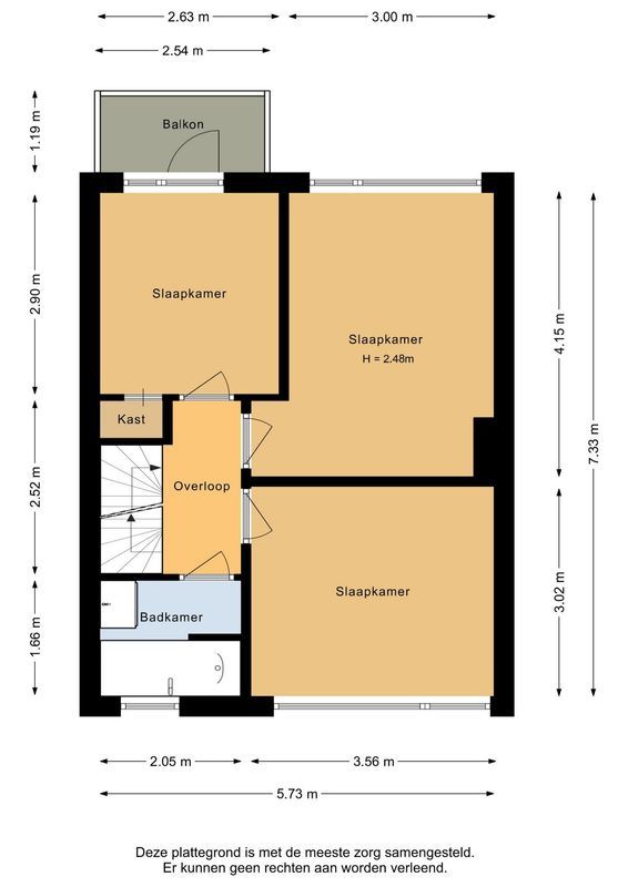 Blauwe Kei 209 Floorplan Blur 3