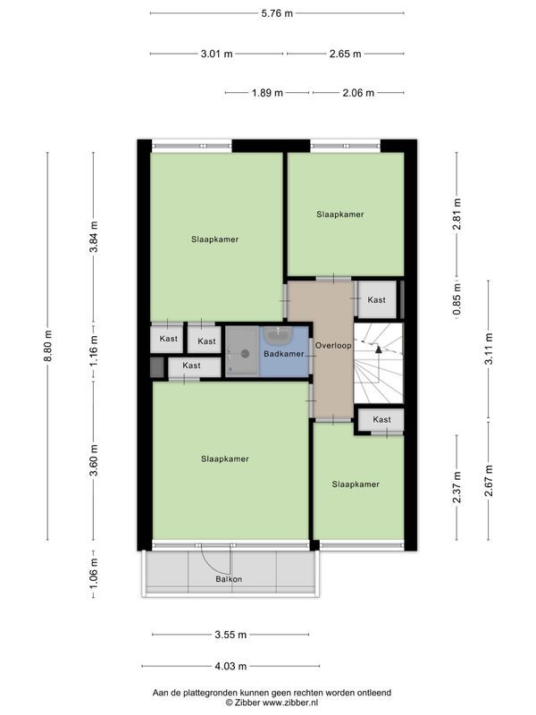 Calandstraat 22 Floorplan Blur 2