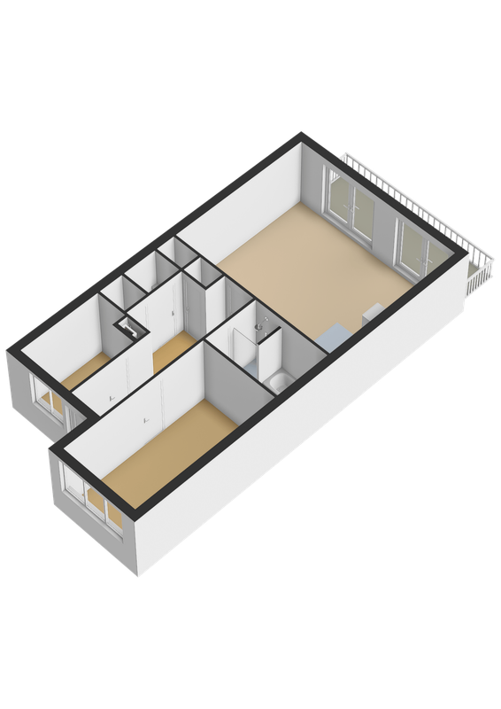 Meerten Verhoffstraat 10 - D23 Floorplan Blur 3