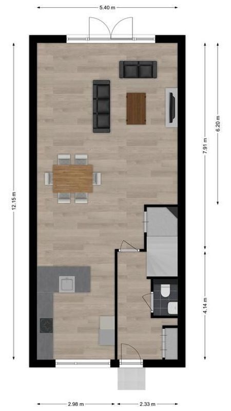 Vlagtweddestraat 133 Floorplan Blur 0