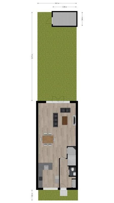 Vlagtweddestraat 133 Floorplan Blur 3