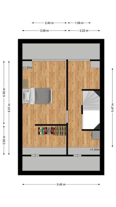Vlagtweddestraat 133 Floorplan Blur 2