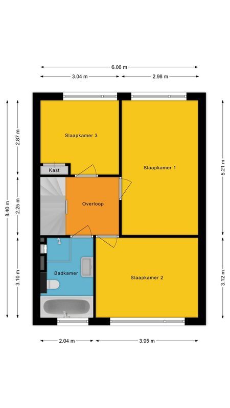 Marisstraat 15 Floorplan Blur 1