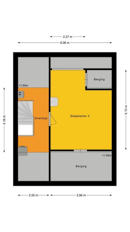 Marisstraat 15 Floorplan Blur 2