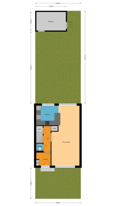 Marisstraat 15 Floorplan Blur 3