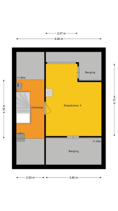 Marisstraat 15 Floorplan Blur 2