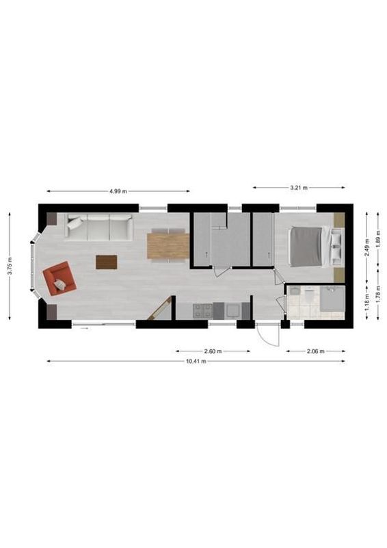 Vier Heultjes 98 Floorplan Blur 0