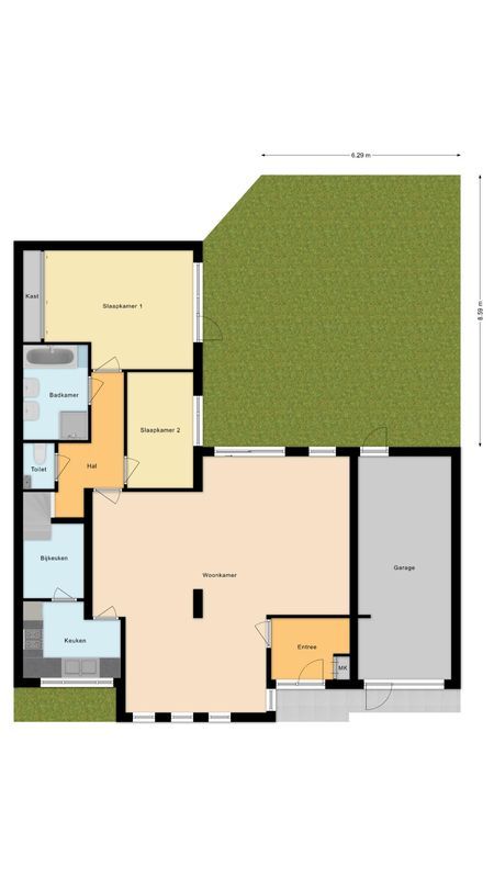Heidezoom 22 Floorplan Blur 2