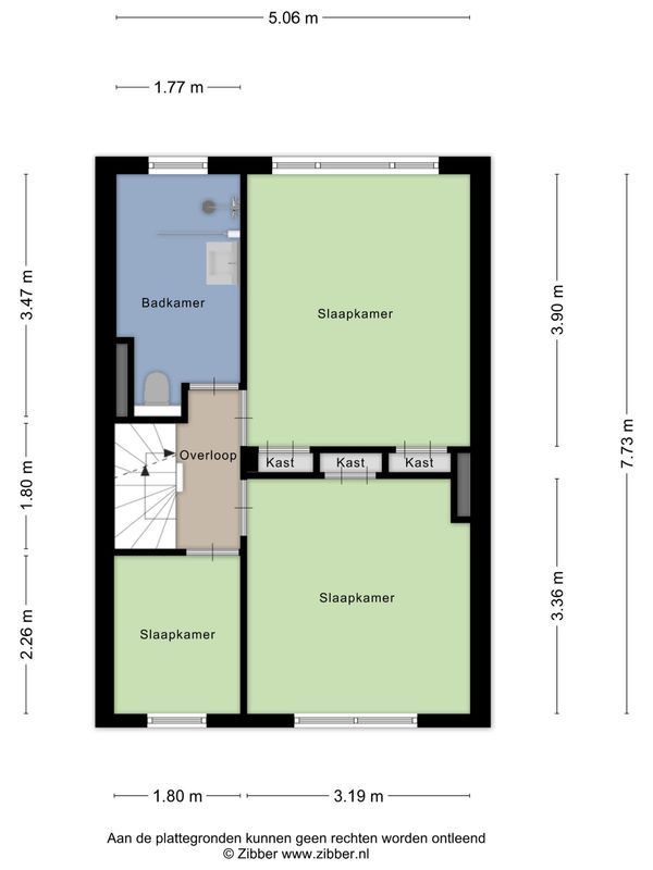 Eggestraat 18 Floorplan Blur 2