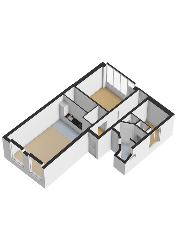 Boschstraat 49 Floorplan Blur 1
