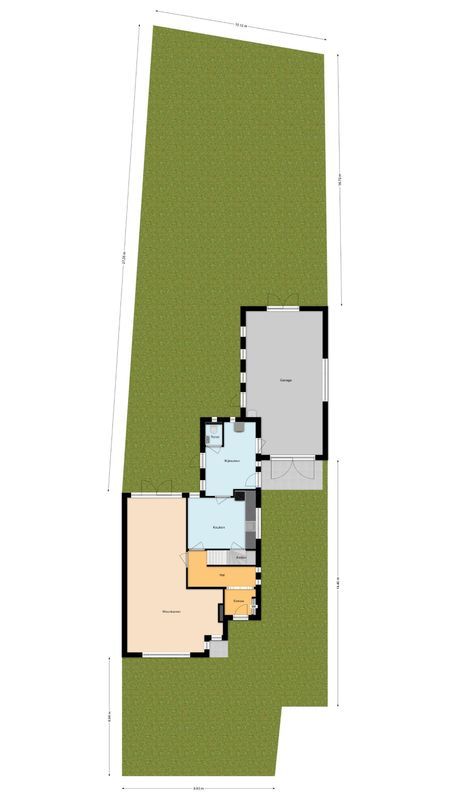 Oranjestraat 8 Floorplan Blur 4