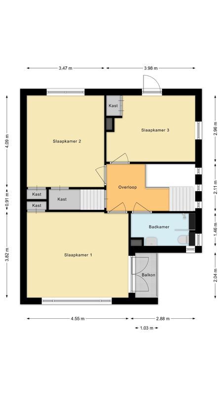 Oranjestraat 8 Floorplan Blur 1