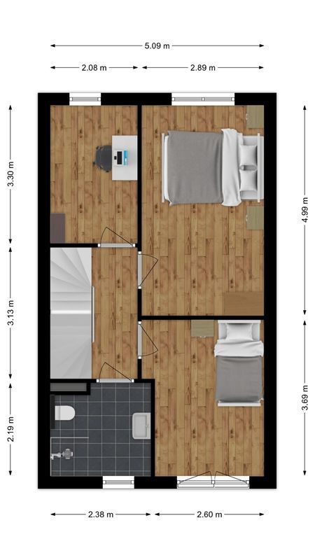 Zelhemstraat 1 Floorplan Blur 1