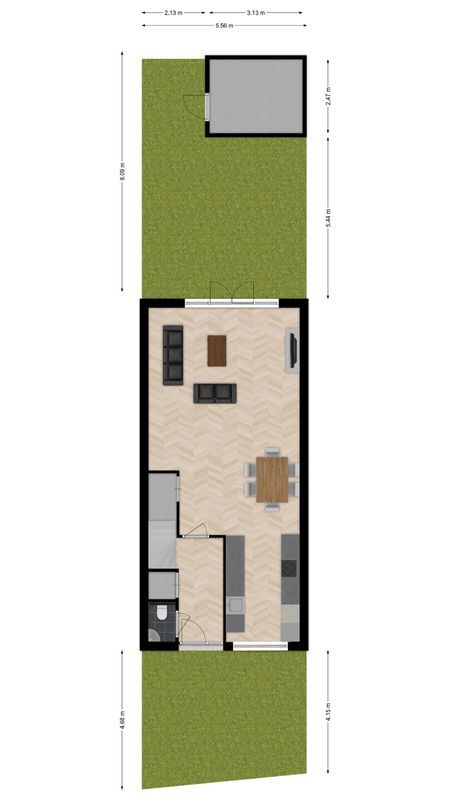 Zelhemstraat 1 Floorplan Blur 2