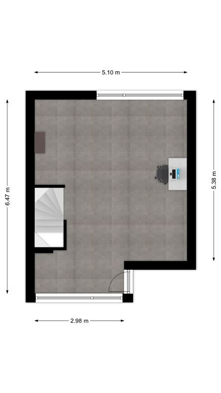 Randwijkstraat 6 Floorplan Blur 3