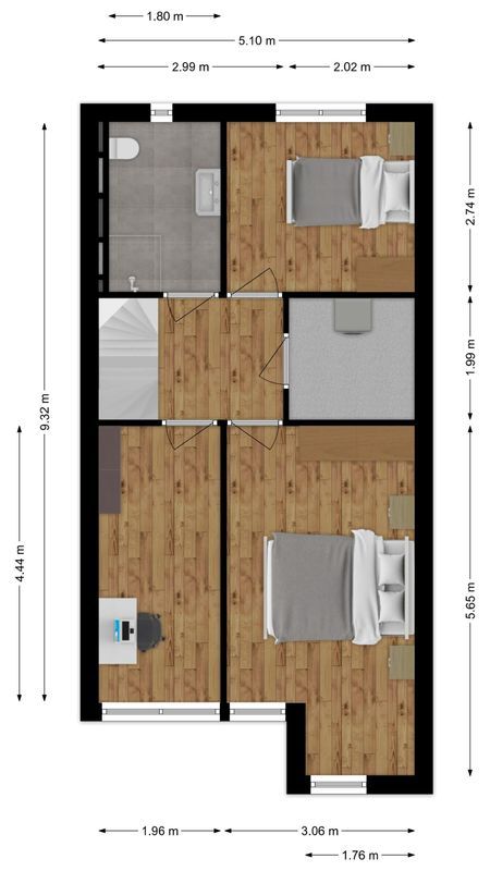 Randwijkstraat 6 Floorplan Blur 1
