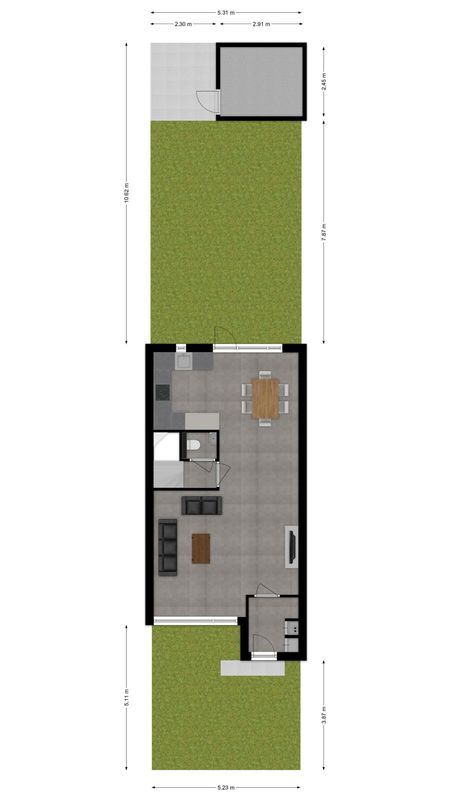 Randwijkstraat 6 Floorplan Blur 2