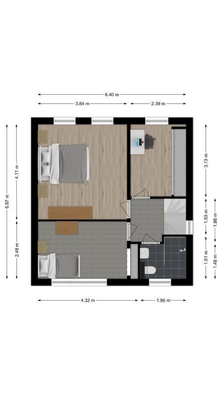 Generaal Hertzogstraat 25 Floorplan Blur 1