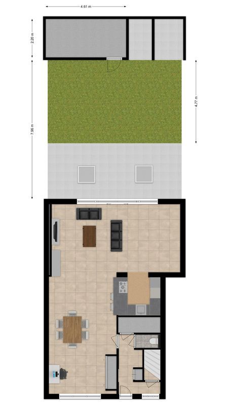 Generaal Hertzogstraat 25 Floorplan Blur 2