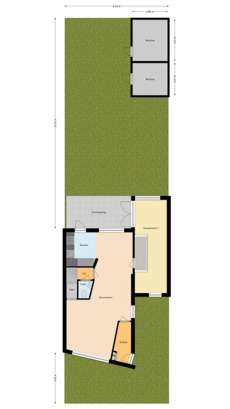 de Ambachten 77 Floorplan Blur 3