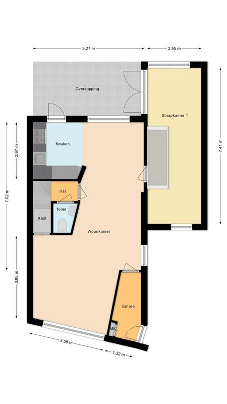 de Ambachten 77 Floorplan Blur 0