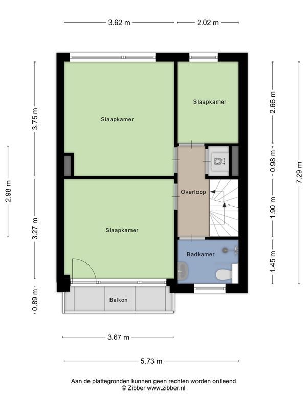 Lorentzstraat 42 Floorplan Blur 3