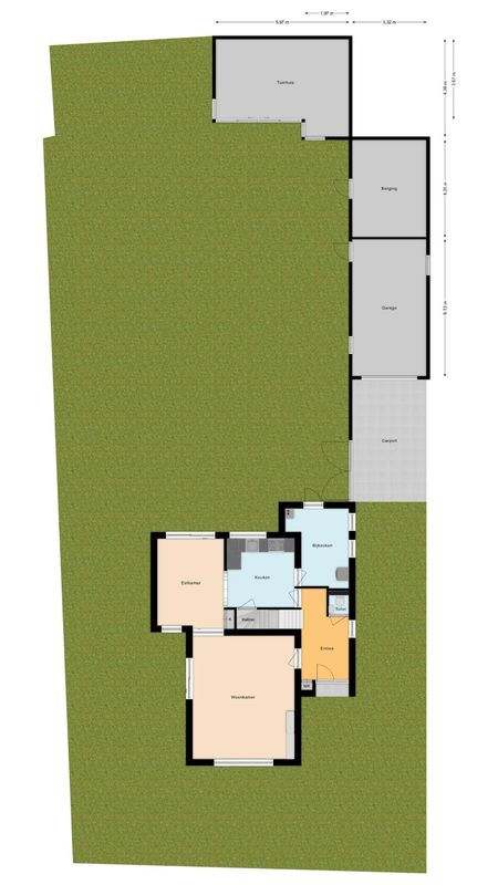 Molenstraat 36 Floorplan Blur 3