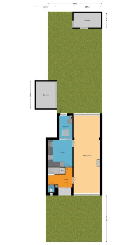 Plutostraat 7 Floorplan Blur 3
