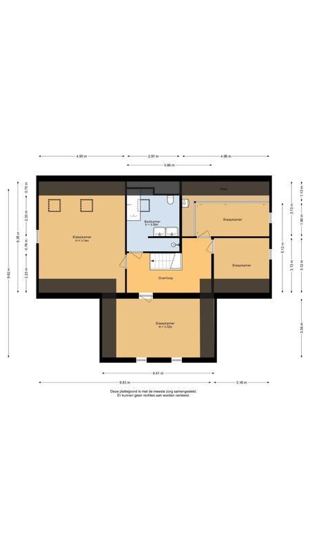 Kerkstraat 2 Floorplan Blur 3