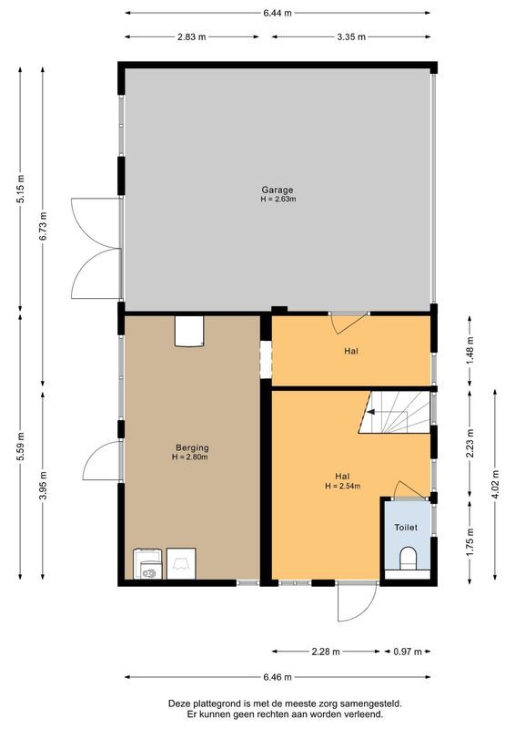 Kerkstraat 2 Floorplan Blur 7