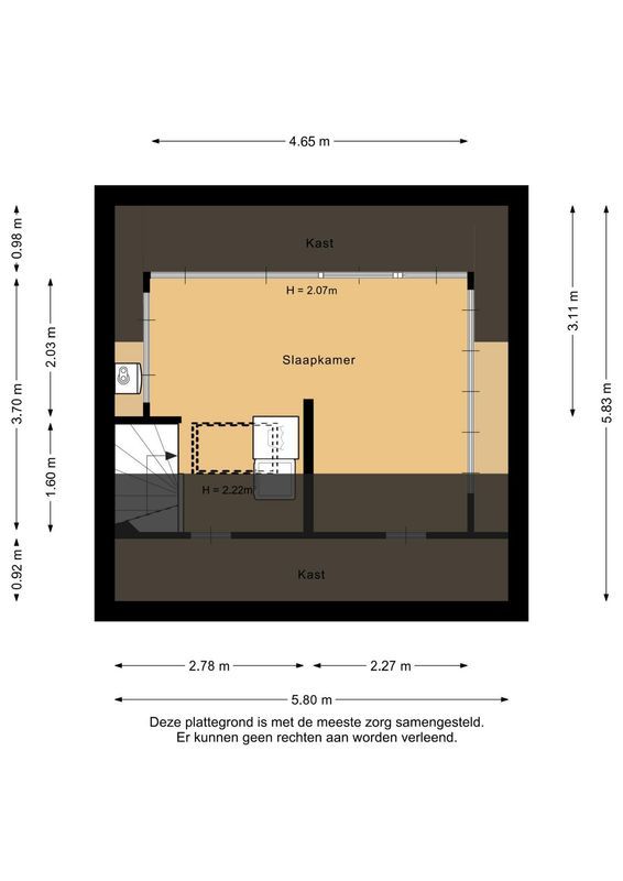Hooivorkstraat 7 Floorplan Blur 5