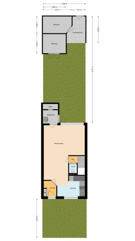 Scholverbos 4 Floorplan Blur 3