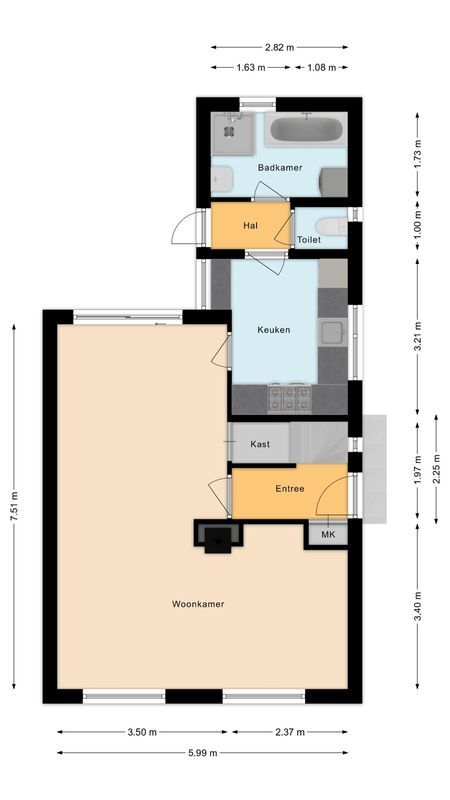 Hoog Geldrop 31 Floorplan Blur 0