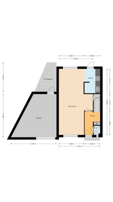 Mainelaan 76 Floorplan Blur 0