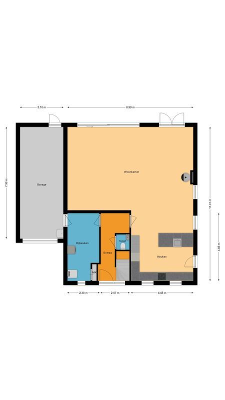 Wilgenplantsoen 18 Floorplan Blur 0