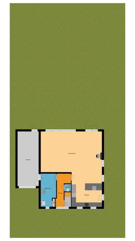 Wilgenplantsoen 18 Floorplan Blur 3