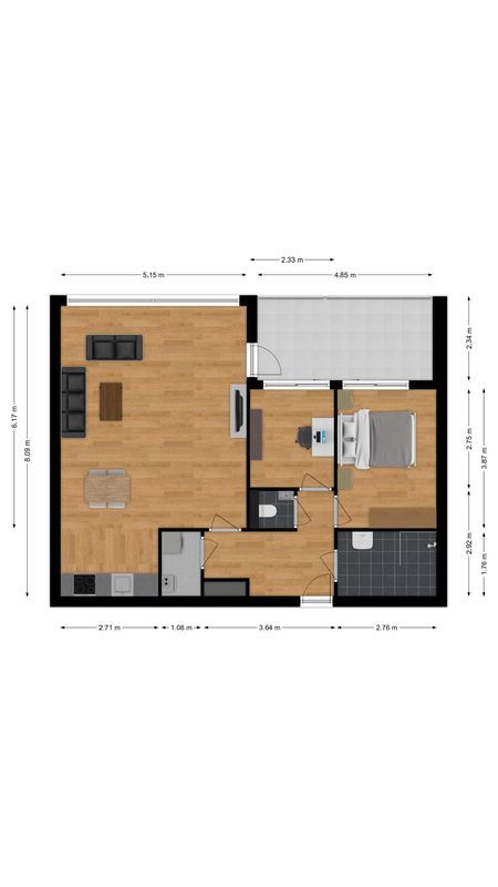 Sporenring 164 - 03 Floorplan Blur 0