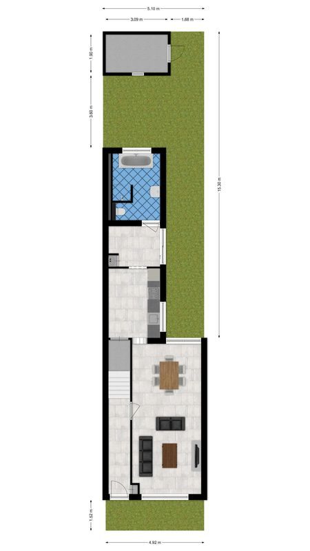 Noord-Besterdstraat 5 Floorplan Blur 2