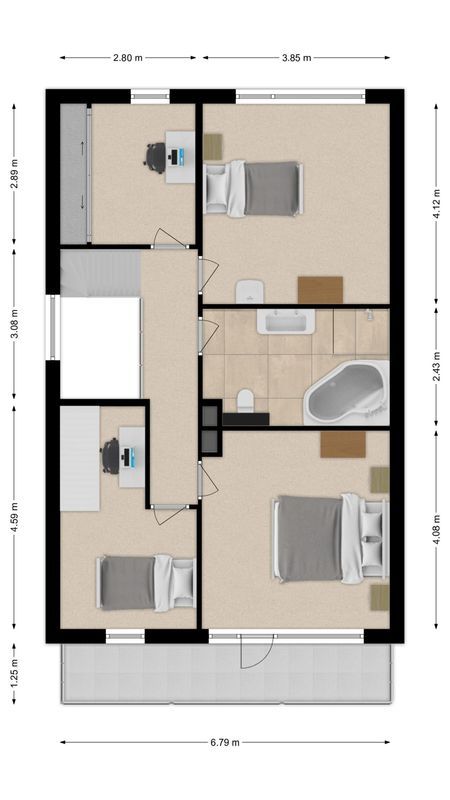 Elzengaard 22 Floorplan Blur 1