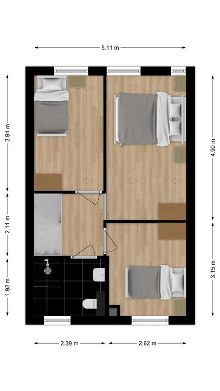Dreischorstraat 26 Floorplan Blur 1