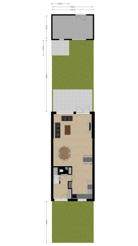 Dreischorstraat 26 Floorplan Blur 2