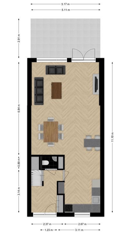 Dreischorstraat 26 Floorplan Blur 0