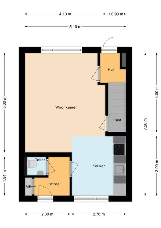 van Petersheimstraat 1 Floorplan Blur 0