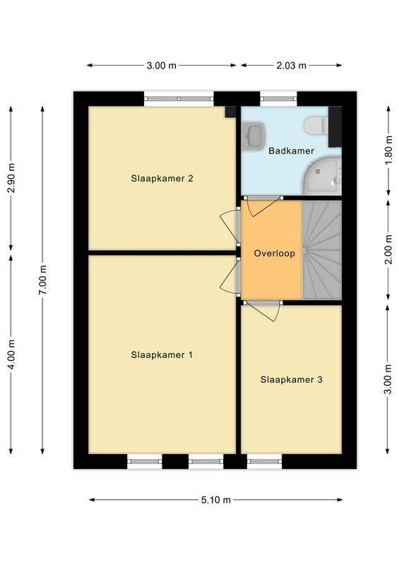 van Petersheimstraat 1 Floorplan Blur 1