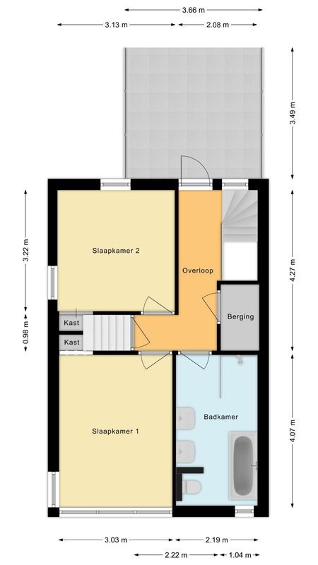 Tuinstraat 20 Floorplan Blur 1