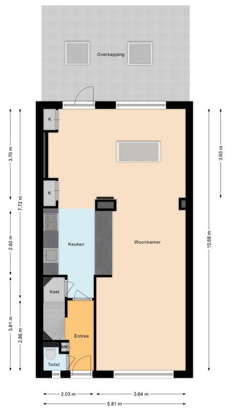 Rietstraat 48 Floorplan Blur 0